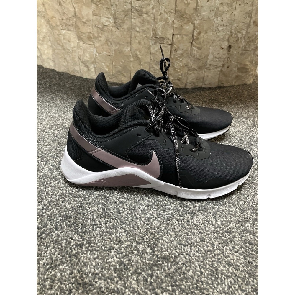 Nike Women's Legend Essential 2 PRM Sneakers Shoes Black Pink White Size 6/6.5